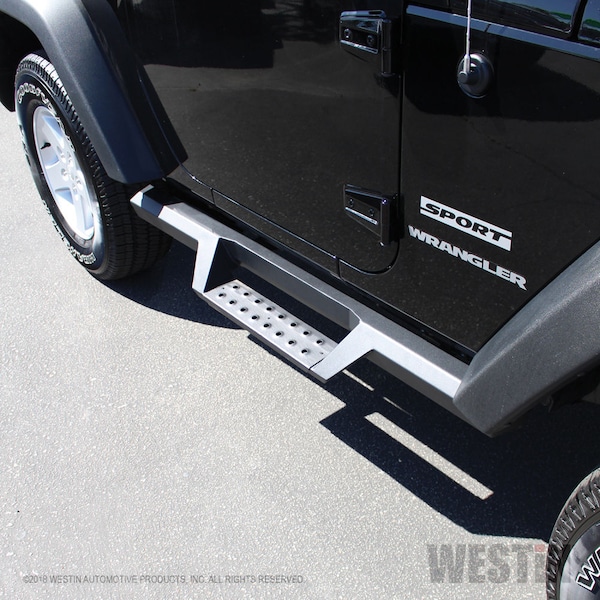 Westin Automotive 07-C WRANGLER 2DR HDX DROP STEPS TEXTURED BLACK 56-13315 - main